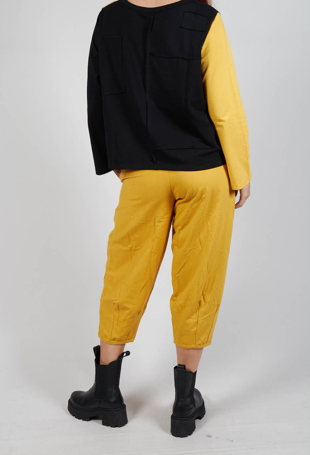 Balloon Leg Trousers in Yellow