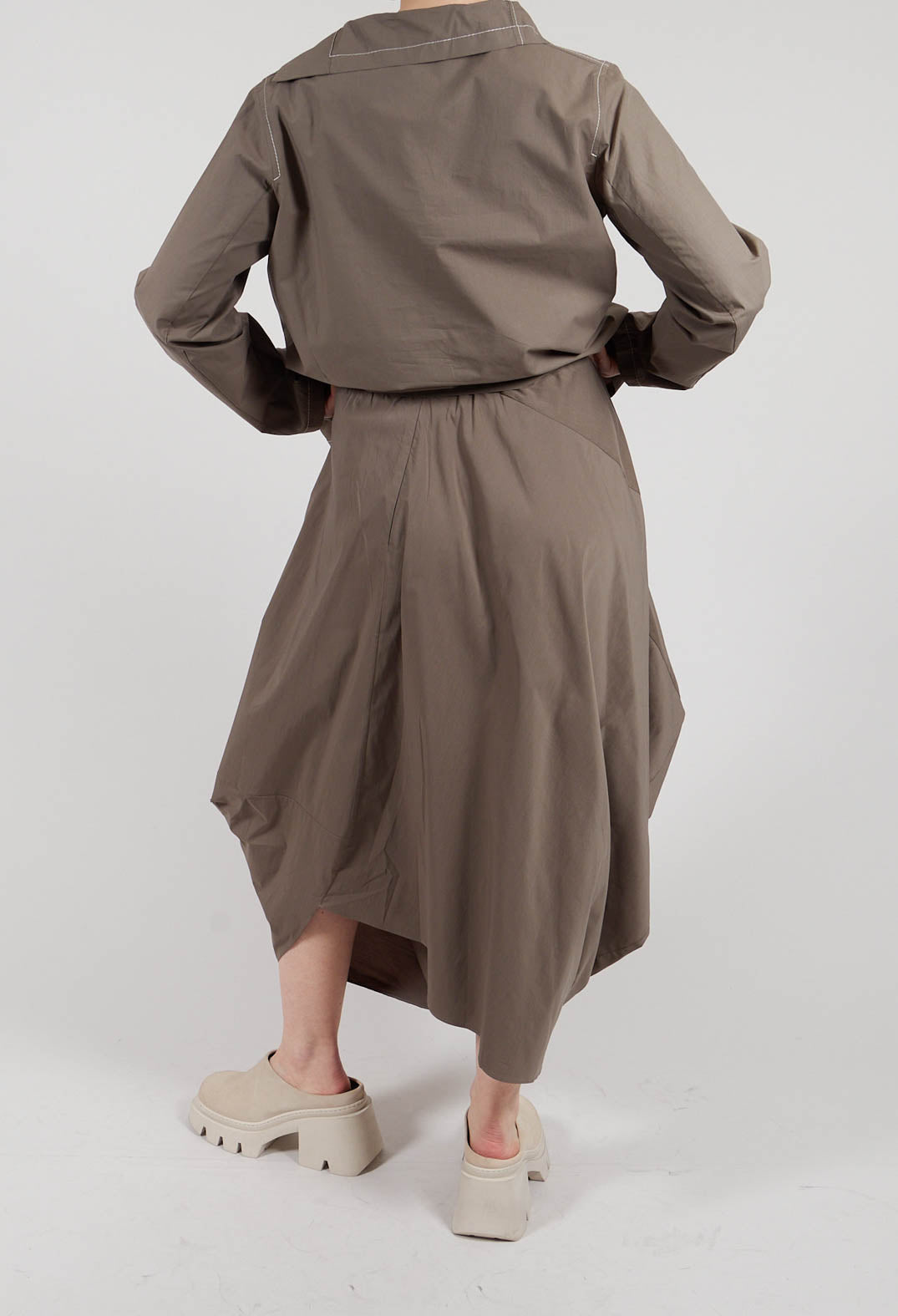 Balloon Skirt in Khaki