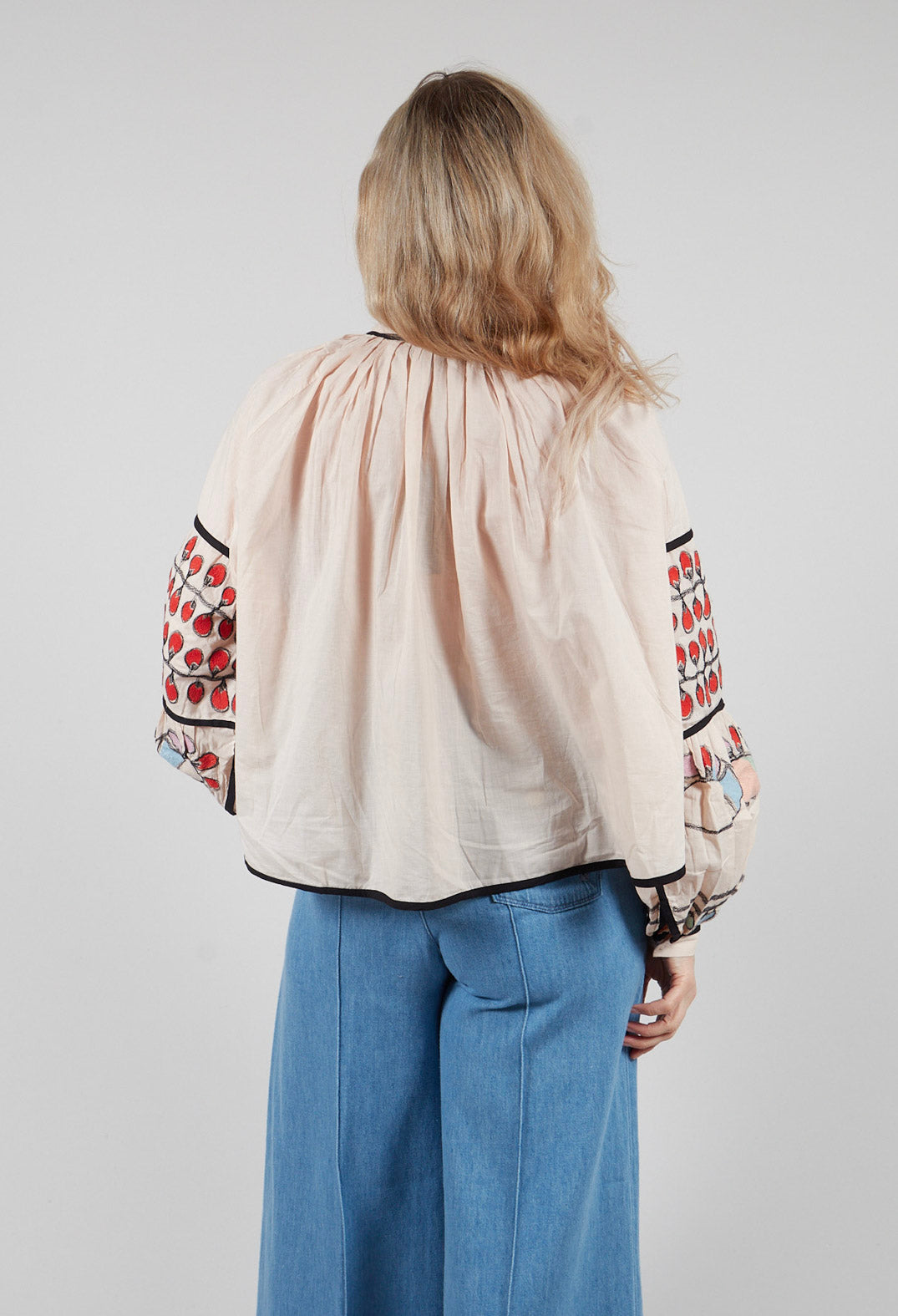 Baloo Blouse in Powder Pink