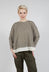 Bamboo LR Jumper in Alga Stripe