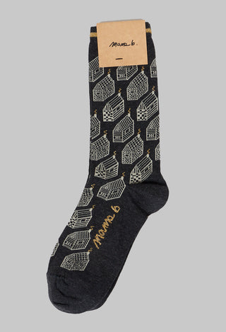 Basso C Socks in Anthracite