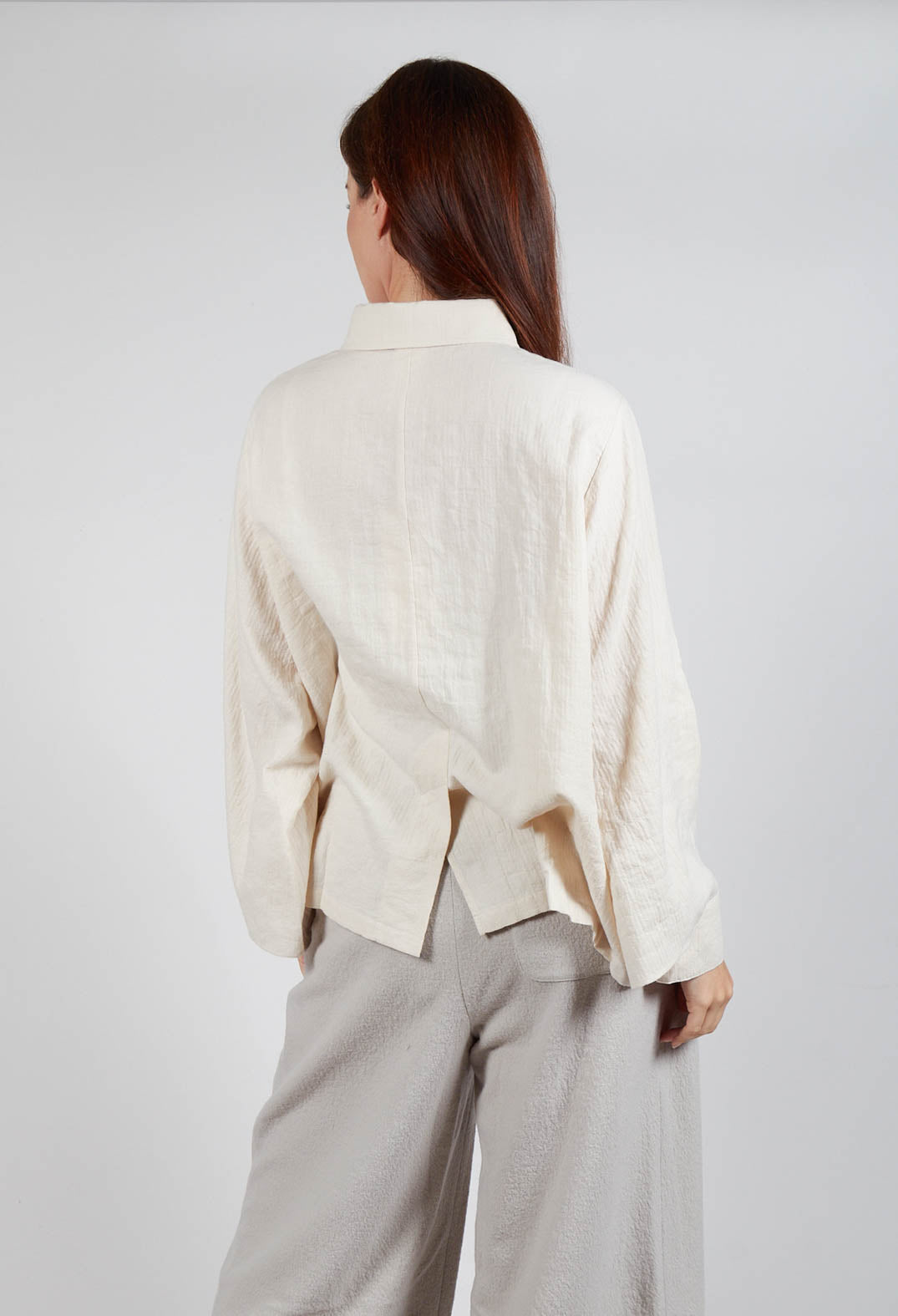 Batwing Shirt in Cream