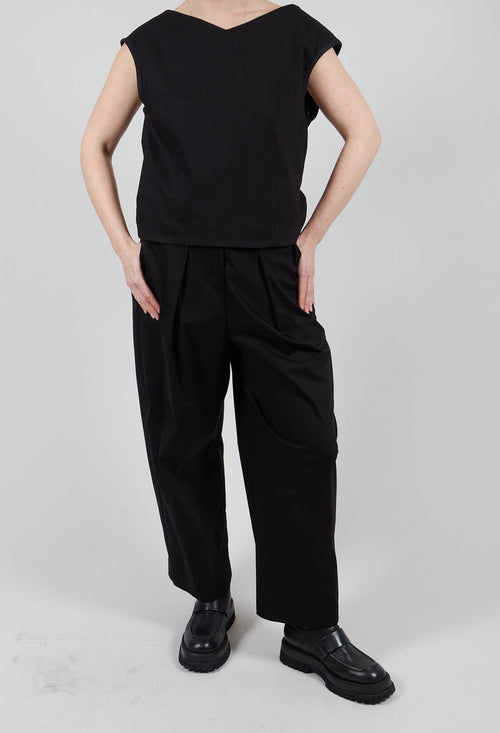 Beat Trousers in Black