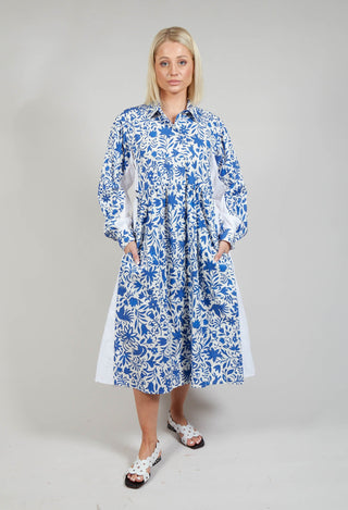 Beloved Dress in Blue Floral