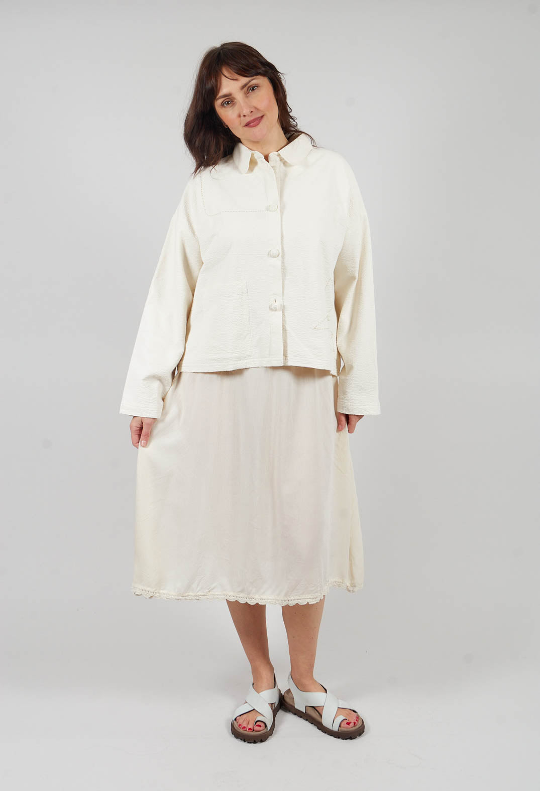 Benita Jacket in Cream