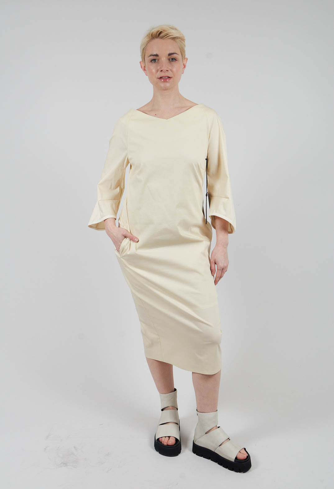 Berna Dress in Beige