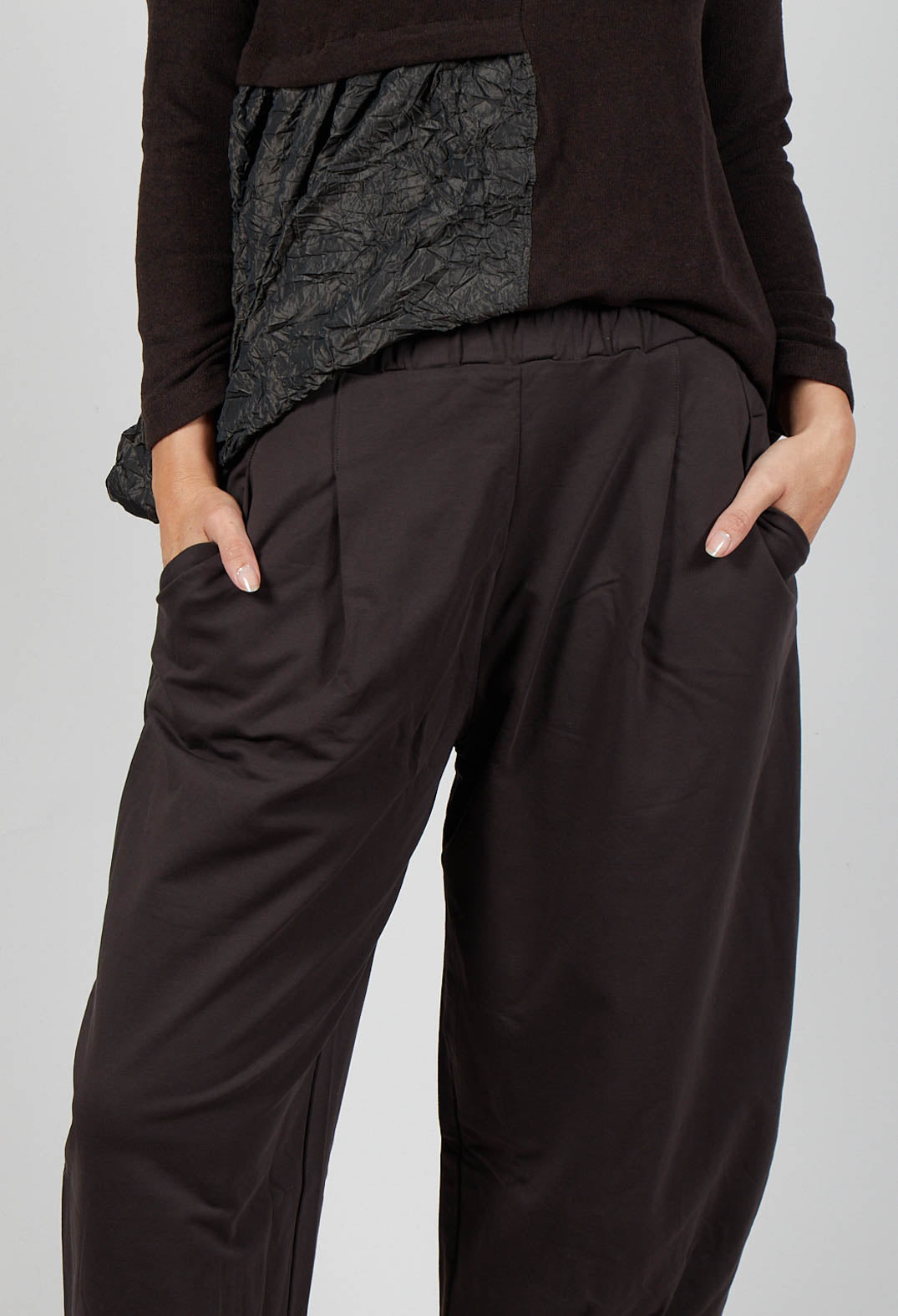 Bianco F Trousers in Moro