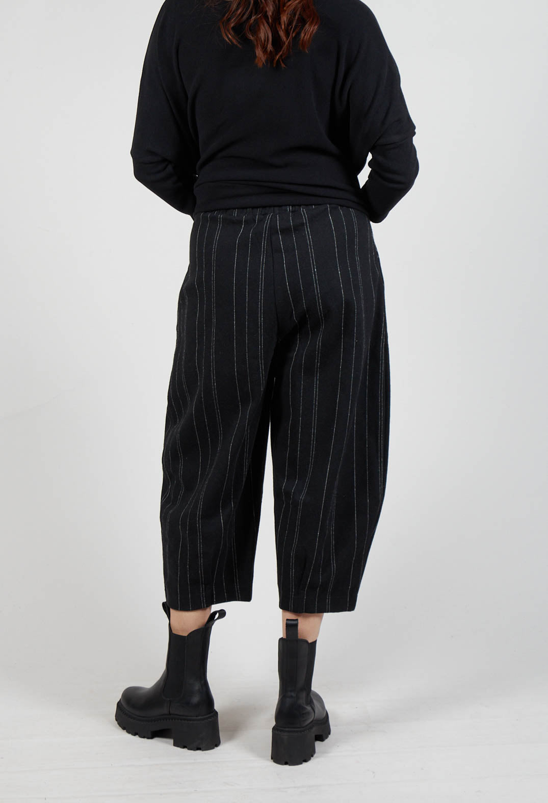 Bianco J Trousers in Nero