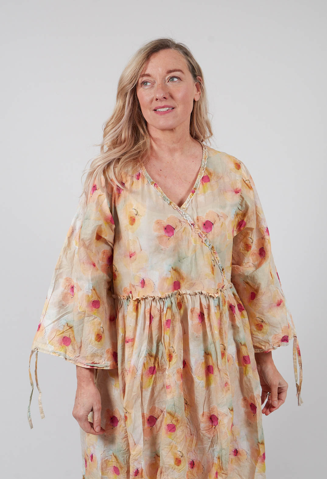 Bibbi Tunic in Flower Voile