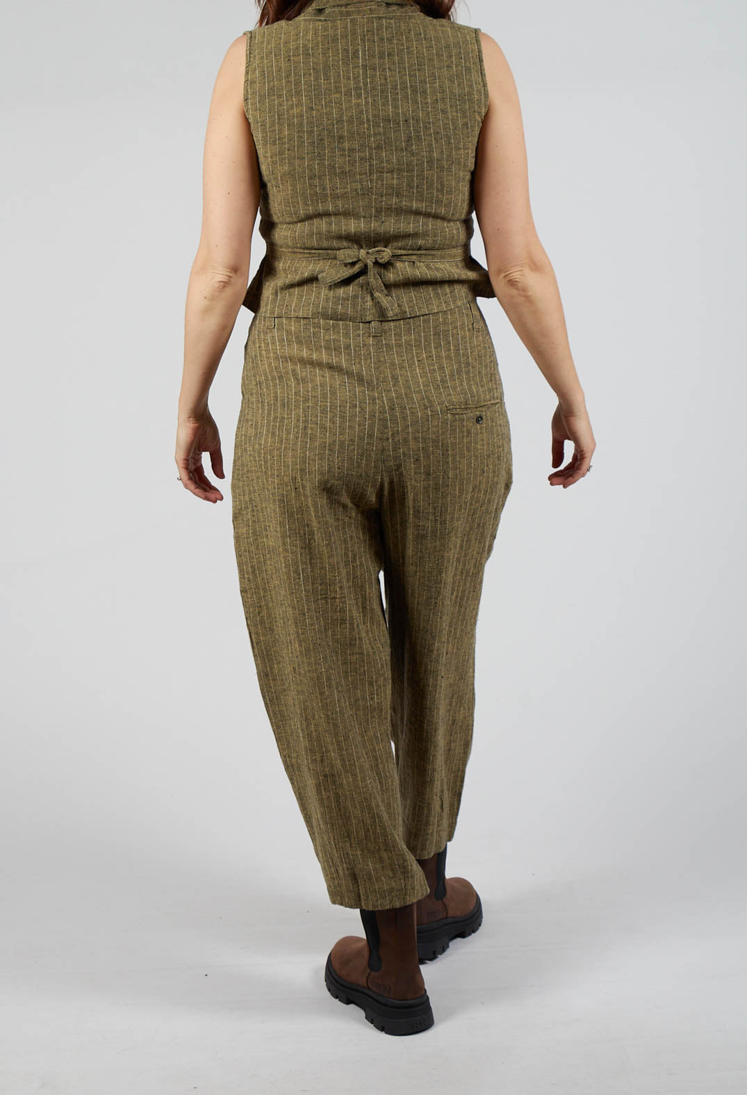 Botvi Trousers in Dark Ecru