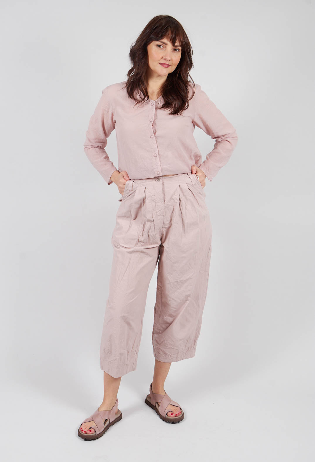 Botvi Trousers in Pale Mauve