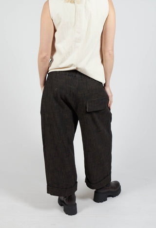 Bragoni Natte-CW Trousers in Coffee