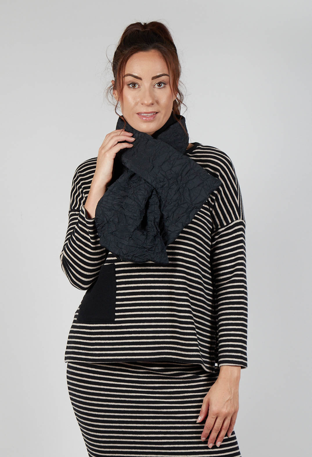 Bruco G Scarf in Nero