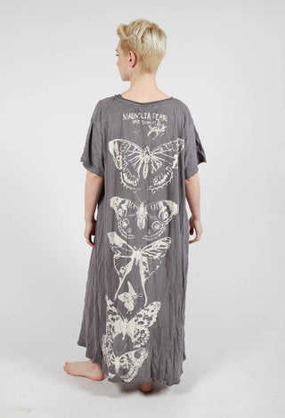 Butterfly Totem T Dress in Ozzy