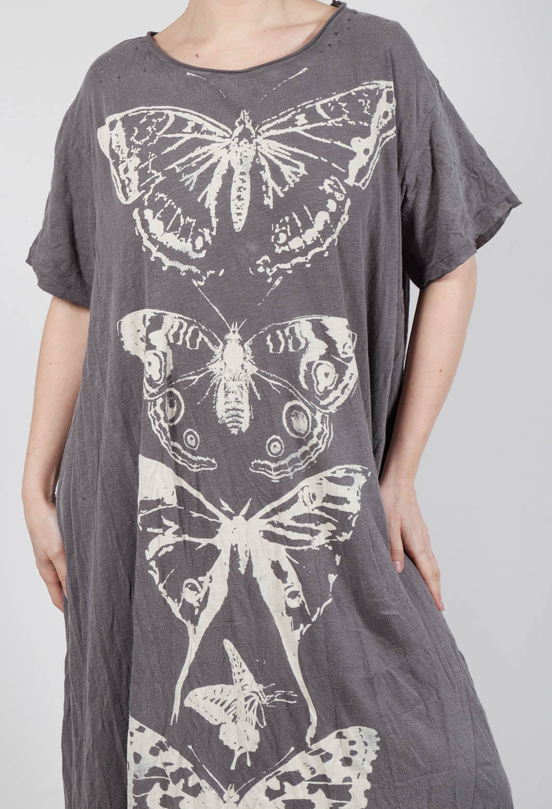 Butterfly Totem T Dress in Ozzy