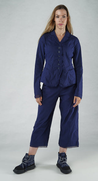 PRE-ORDER - Button Through Jacket in Malibu Button Through Jacket in Malibu (Pictured in Navy)