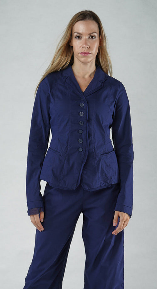 PRE-ORDER - Button Through Jacket in Malibu Button Through Jacket in Malibu (Pictured in Navy)