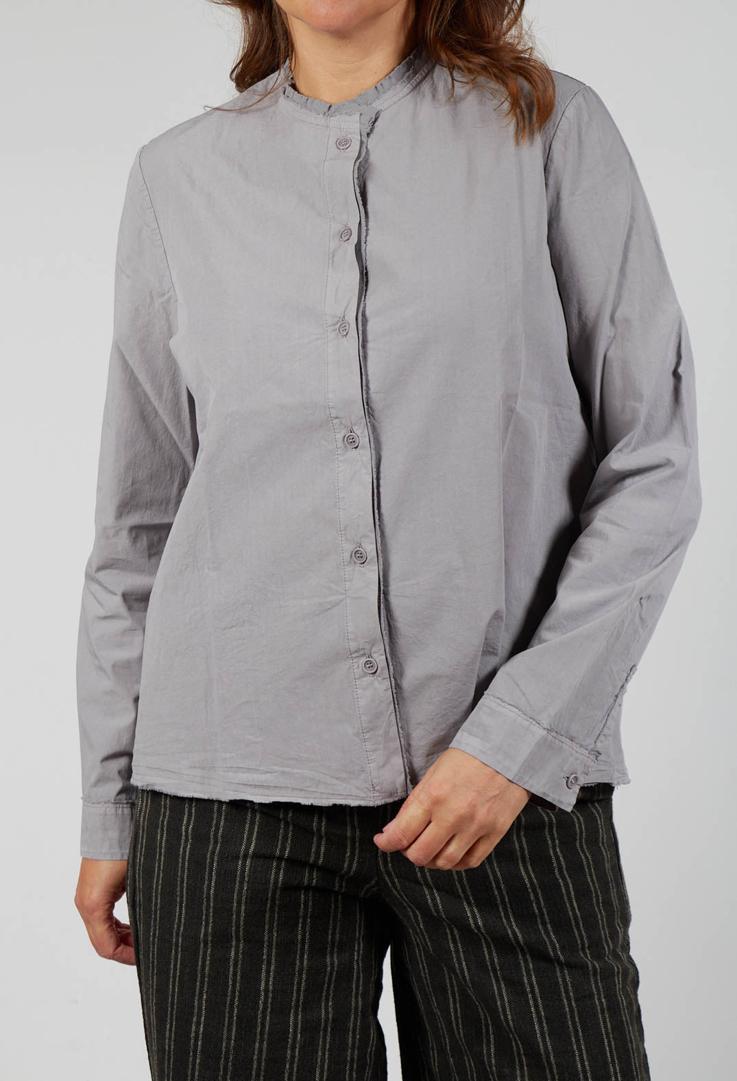 Button Up Shirt in Taupe