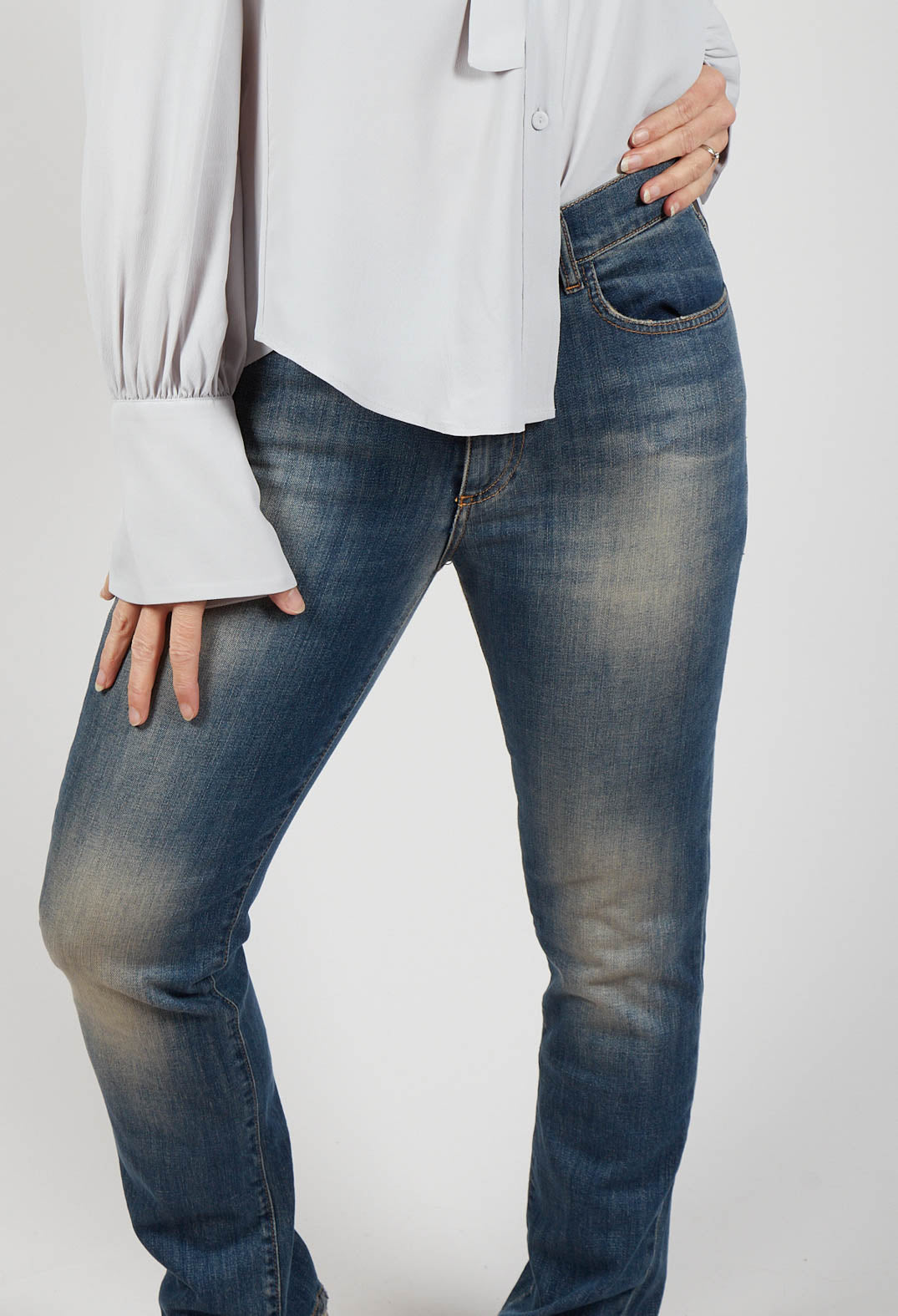 Cai Jeans in Light Blue Denim