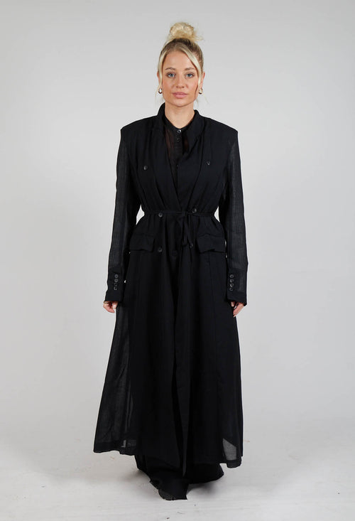 Cappotto Coat in Black