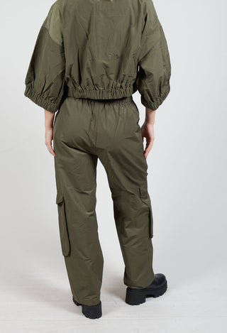 Cargo Style Trousers in Khaki