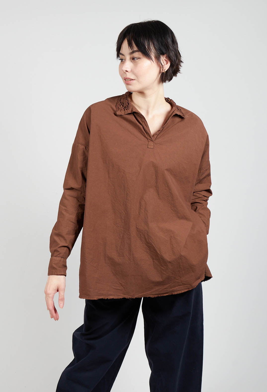 Carol Shirt in Cinnamon