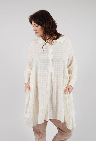 Carola Shirt in Etamine Ecru