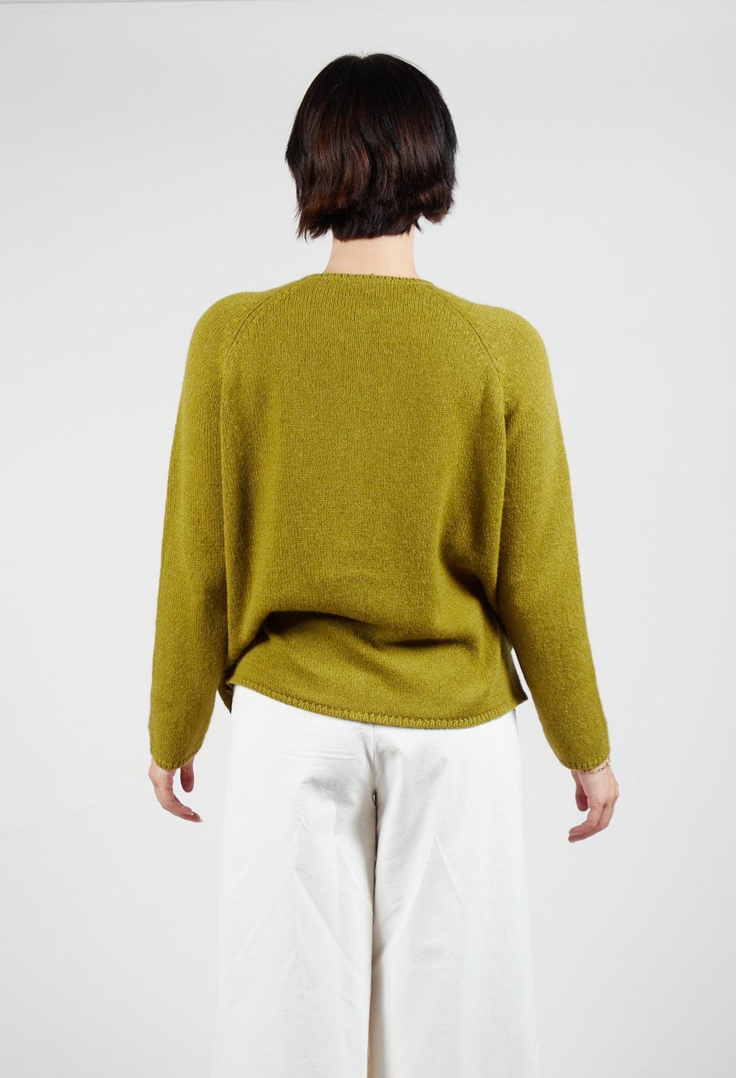 Cashmere Cardigan in Green