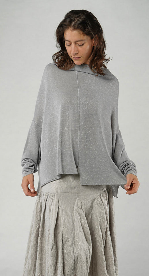 PRE-ORDER -  Casual Drop Shoulder Knit in Galaxy Sparkle