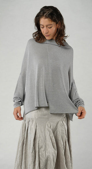 PRE-ORDER -  Casual Drop Shoulder Knit in Moon Sparkle (Pictured in Galaxy Sparkle)