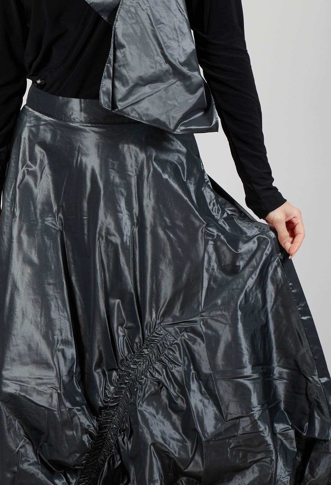 Catania Skirt in Pewter