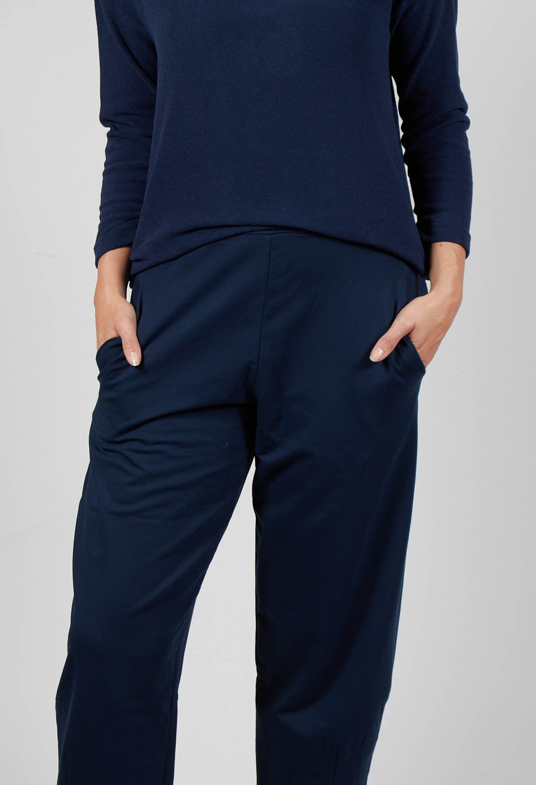 Cervo F Trousers in Blu