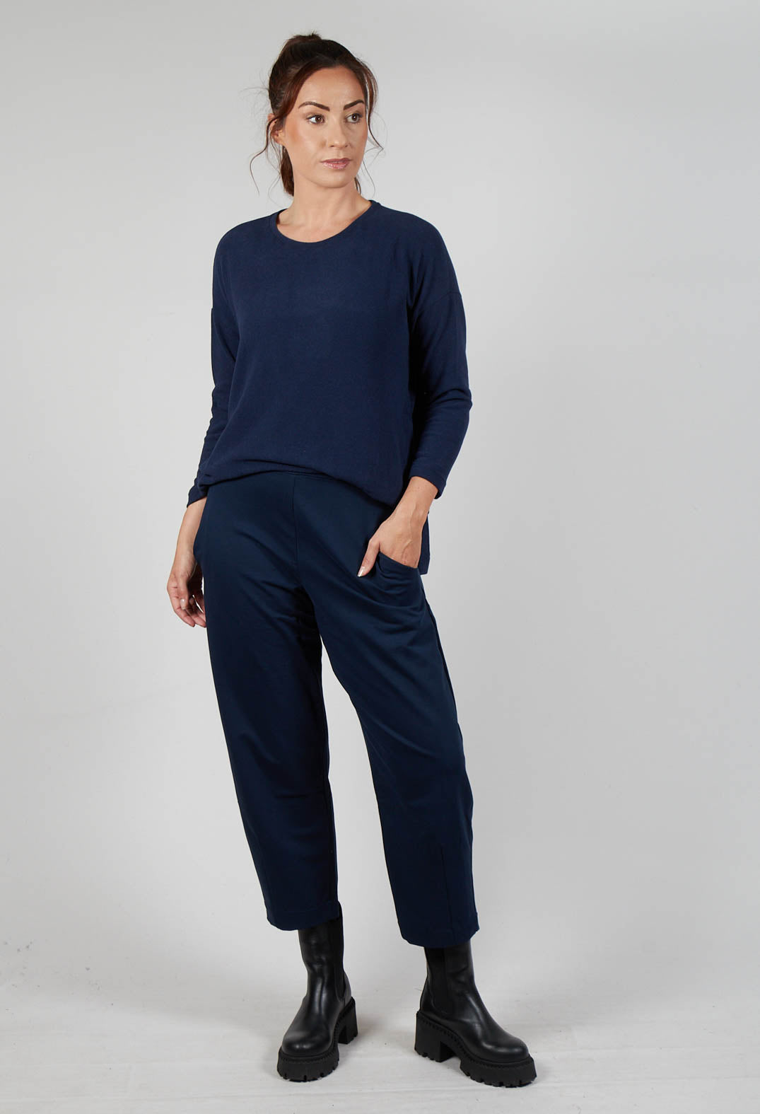 Cervo F Trousers in Blu