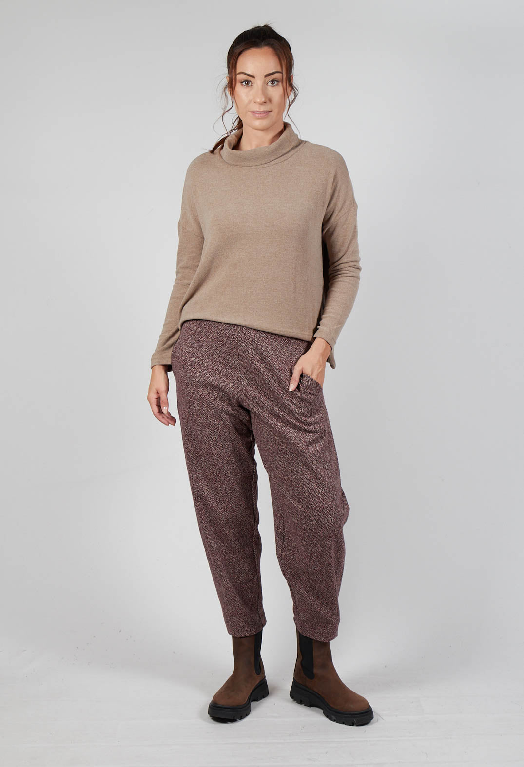 Cervo J Trousers in Uva