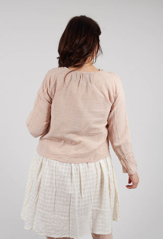 Chantal Top in Cotton Raye Rose