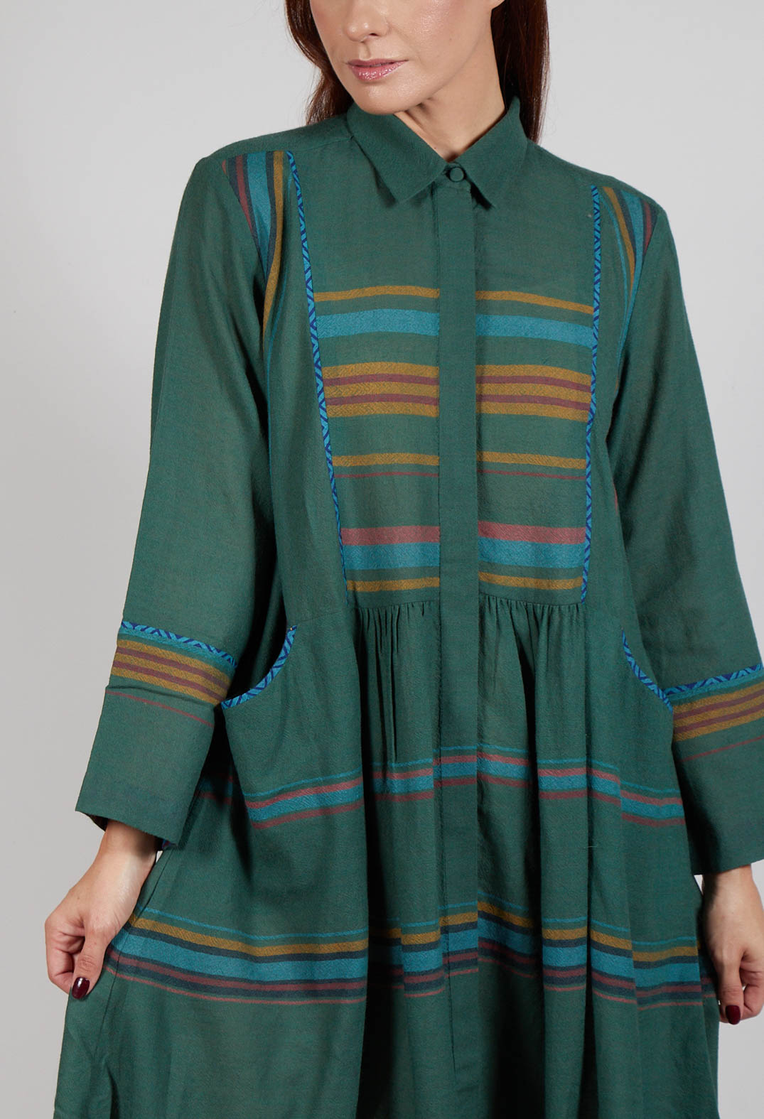 Chaucer Dress in Green