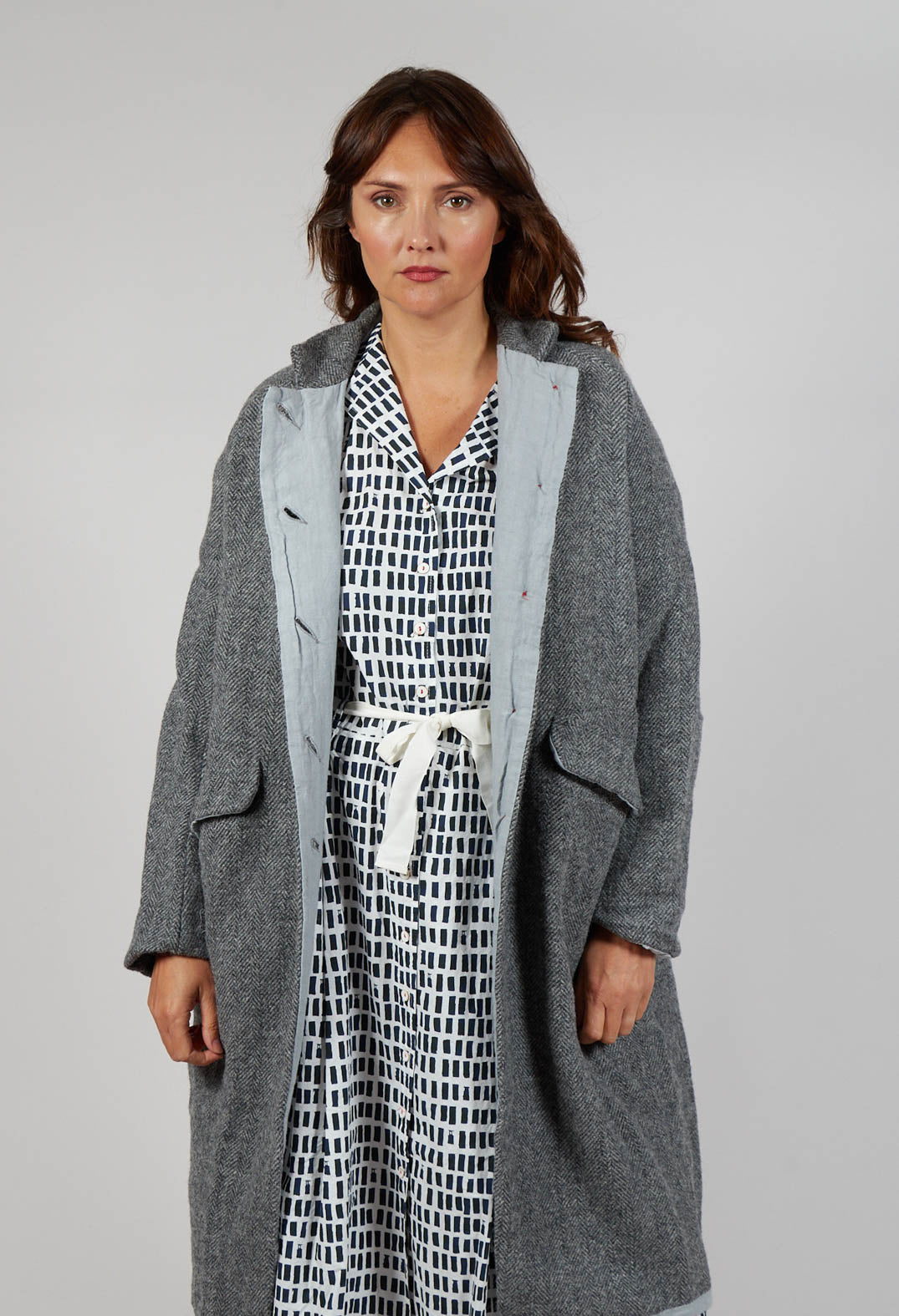 Coat Maricia in Grey