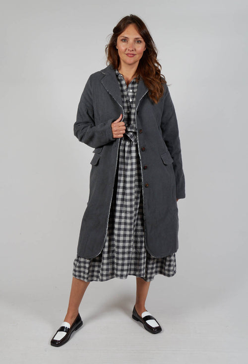 Coat Melita in Zinc