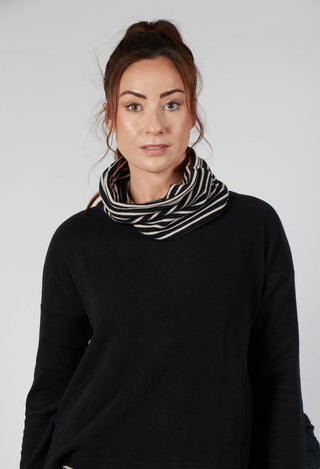 Colonia Scarf in Nero