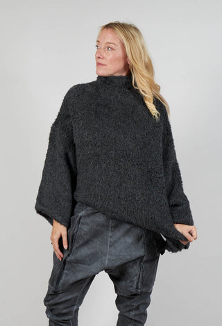 Comfort Jumper in Coal Mel