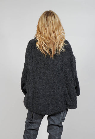 Comfort Jumper in Coal Mel