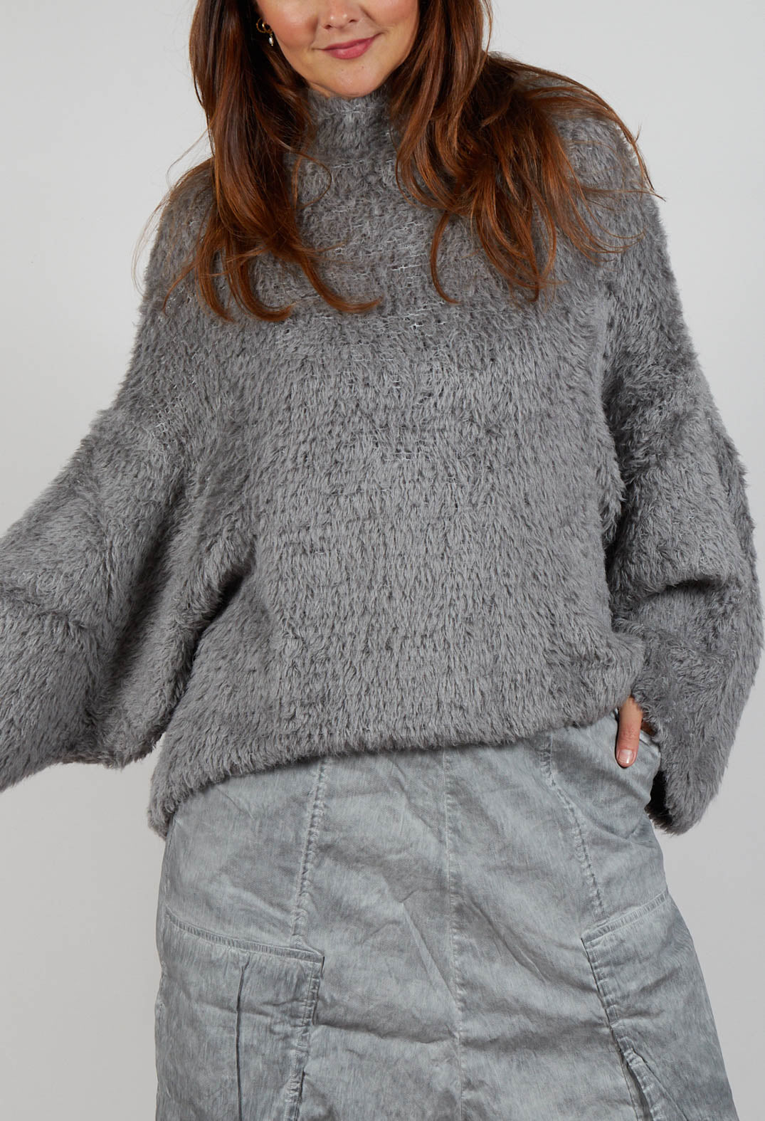 Comfort Jumper in Pencil Mel