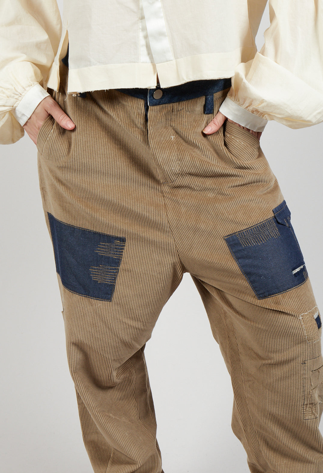 Cord Trousers in Brown