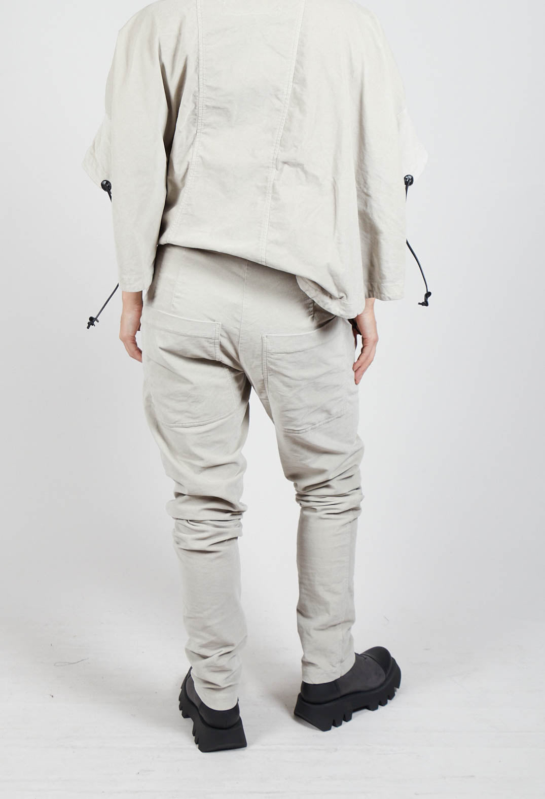 Corduroy Skinny Trousers in Eraser