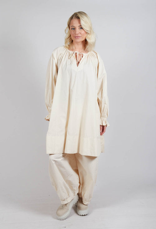 Cotton Tunic in Cream