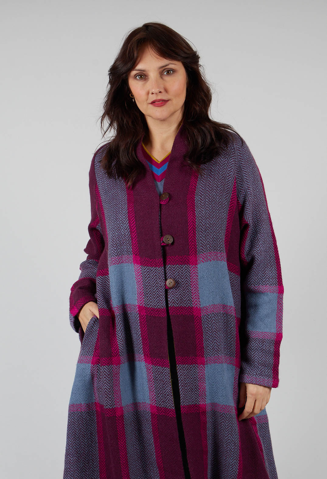 Cudd Coat in Bordeaux