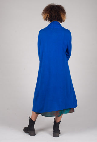 Plume Coat in Saphire