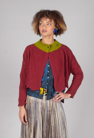 Bolero Moss in Cherry and Charteuse