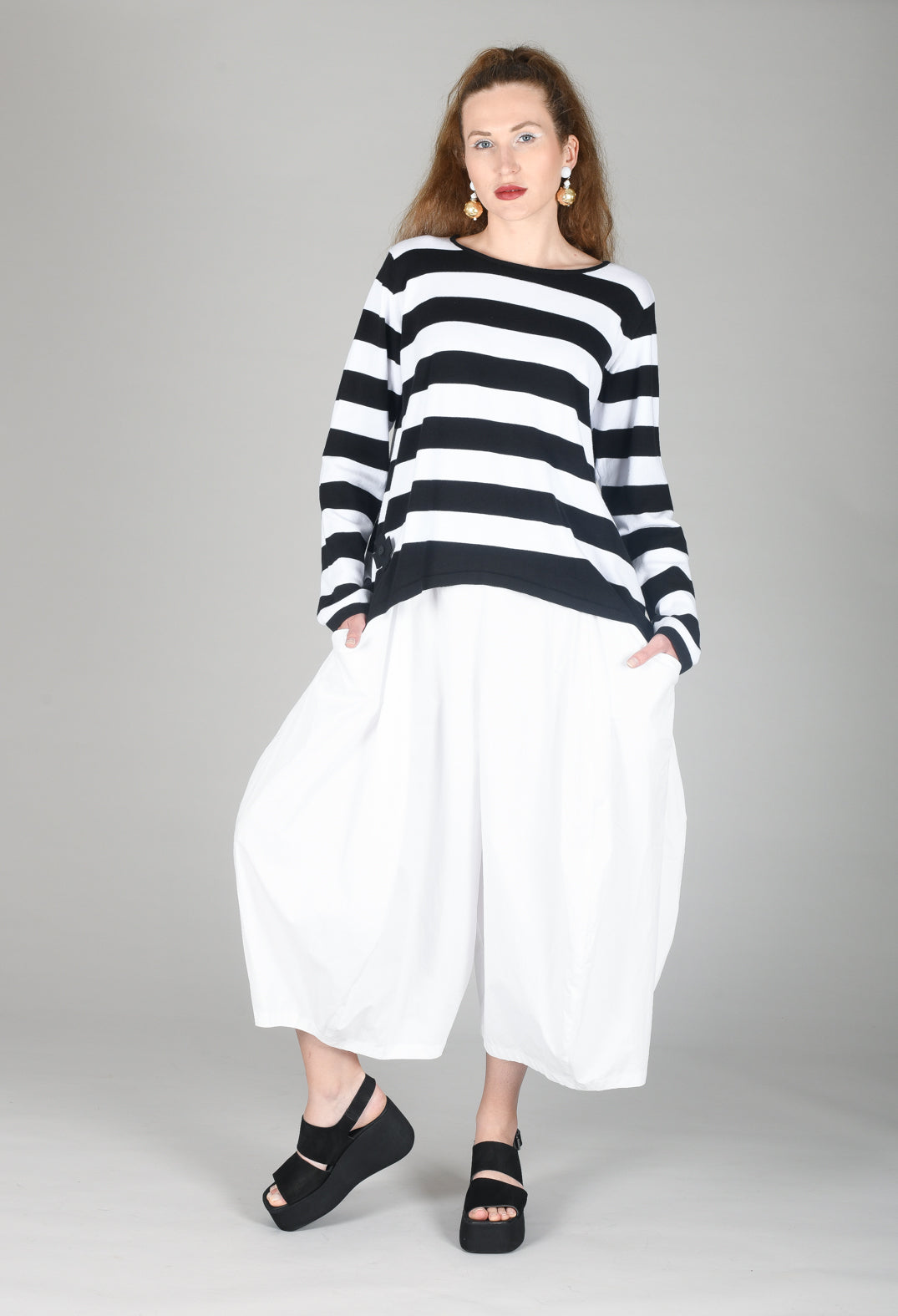 Ringlet Jumper in Block Stripe