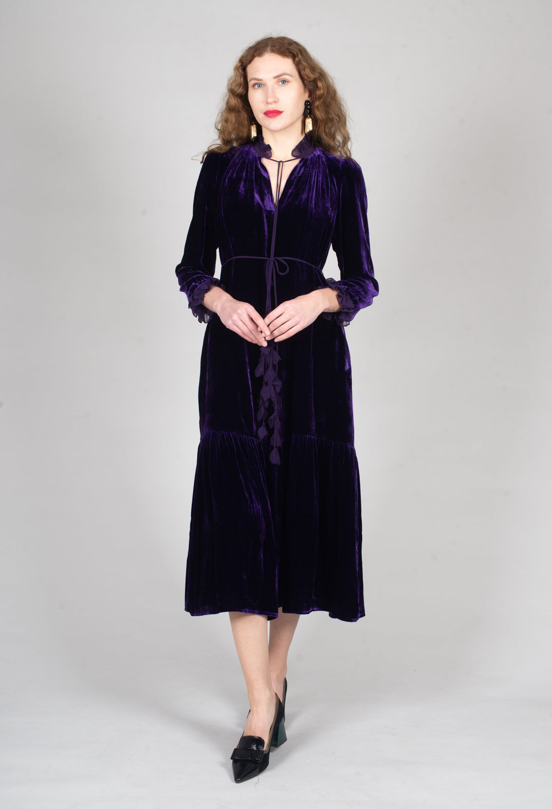 Holly Dress in Violet